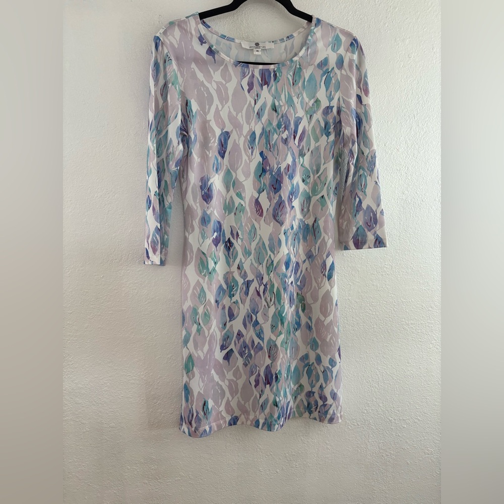 Jean-Pierre Klifa Daphne Dress with a leaf-inspired print size XS